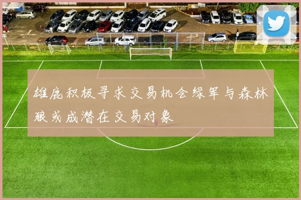 雄鹿积极寻求交易机会绿军与森林狼或成潜在交易对象