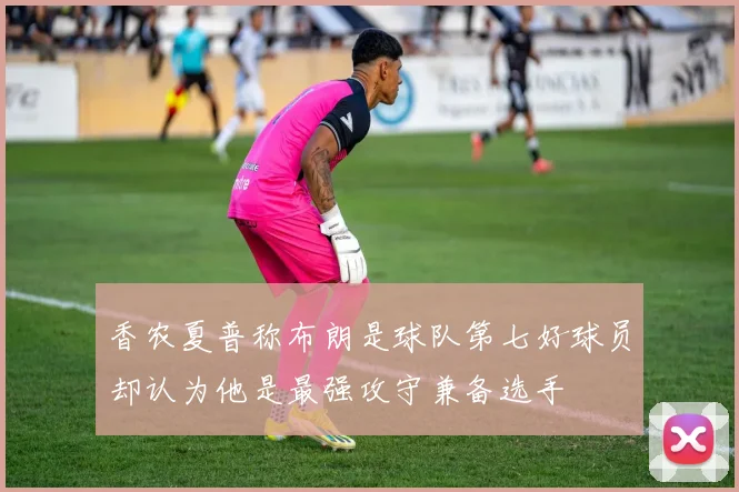 香农夏普称布朗是球队第七好球员却认为他是最强攻守兼备选手